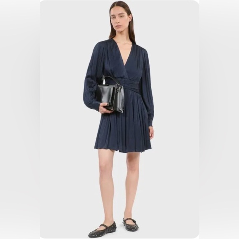 THE KOOPLES - Elegant Navy Blue Women's Mini Dress - NEW